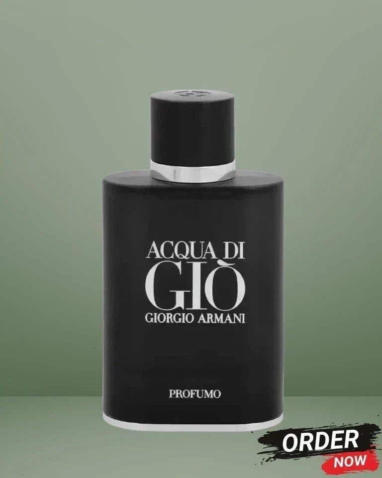 Black Giorgio Armani Aqua Di Gio Profumo Eau De Perfume 4.2oz Spray for Men