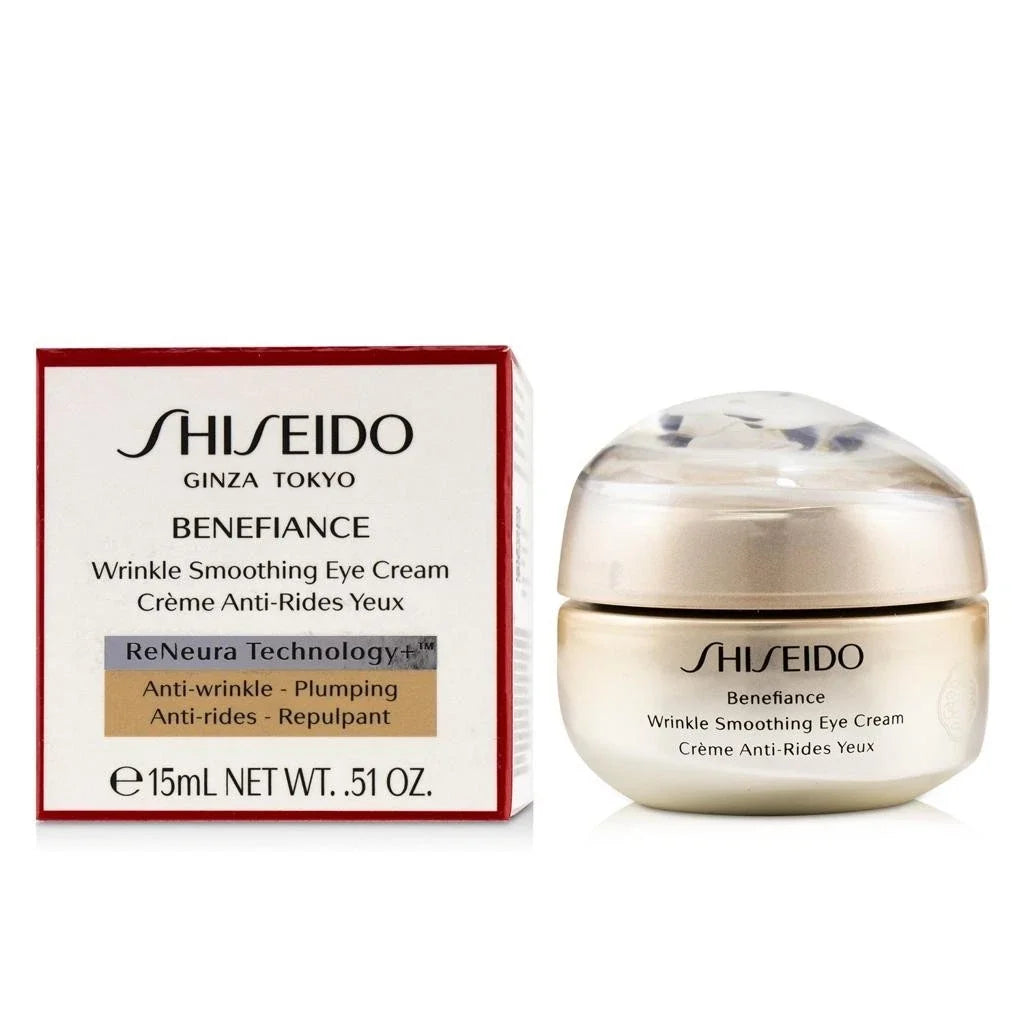 SHISEIDO Benefiance Wrinkle Smoothing Eye Cream 15mL 0.51oz Anti-Aging