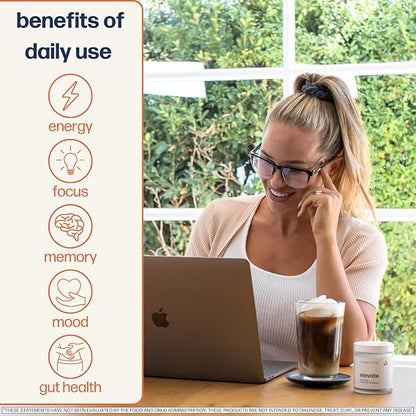 Elevate Nootropic Supplement – Memory & Focus Support, 56 Count