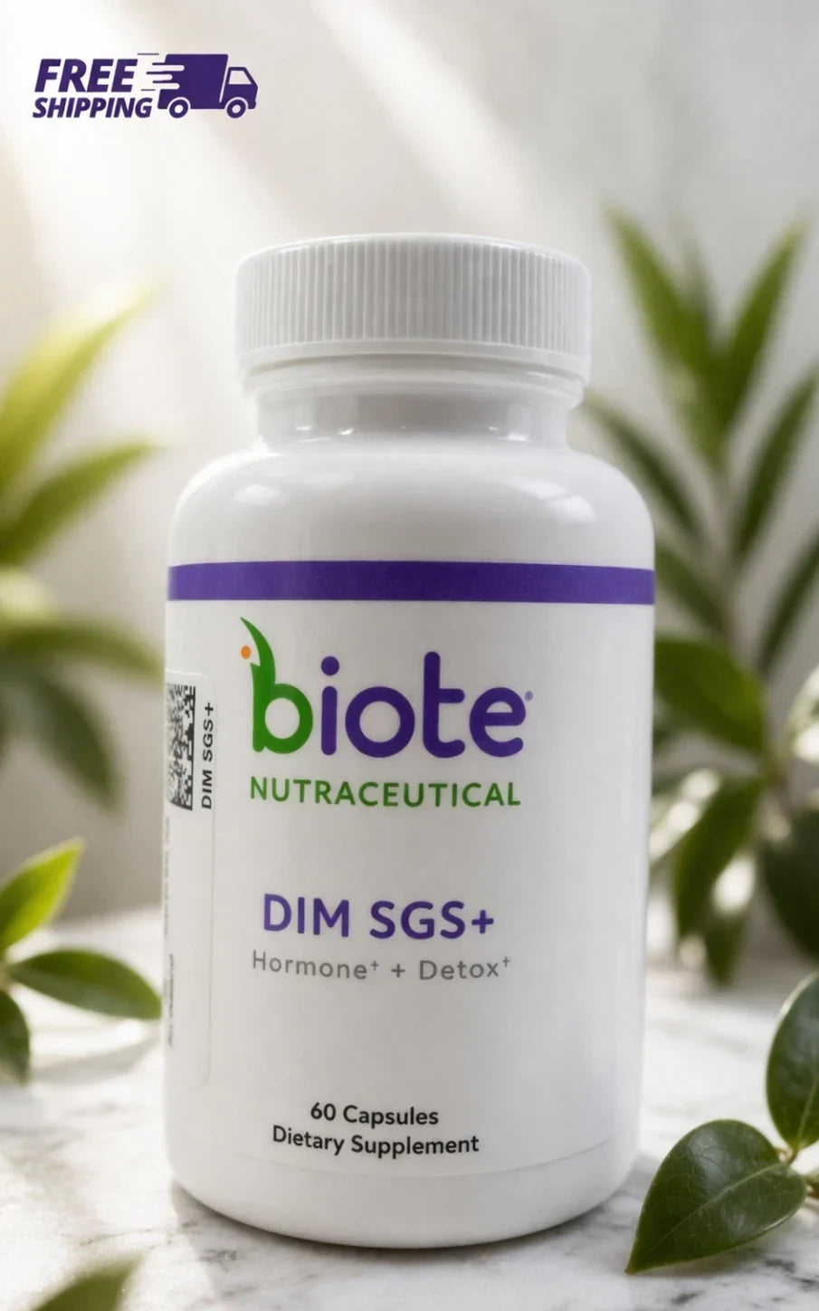 Biote Nutraceutical - DIM SGS+, Hormone + Detox - 60 Capsules