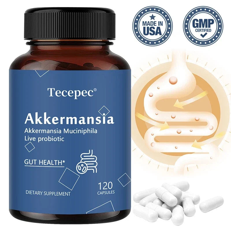 Akkermansia Muciniphila Improves Gut Overall Health 30-120 Capsules