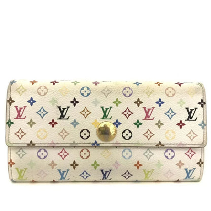 EGA Louis Vuitton Monogram Multicolor Portefeiulle Sarah Long Wallet/6CH0195
