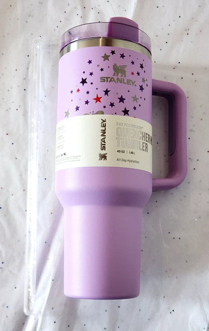 STANLEY PURPLE w/ STARS TUMBLER 40oz