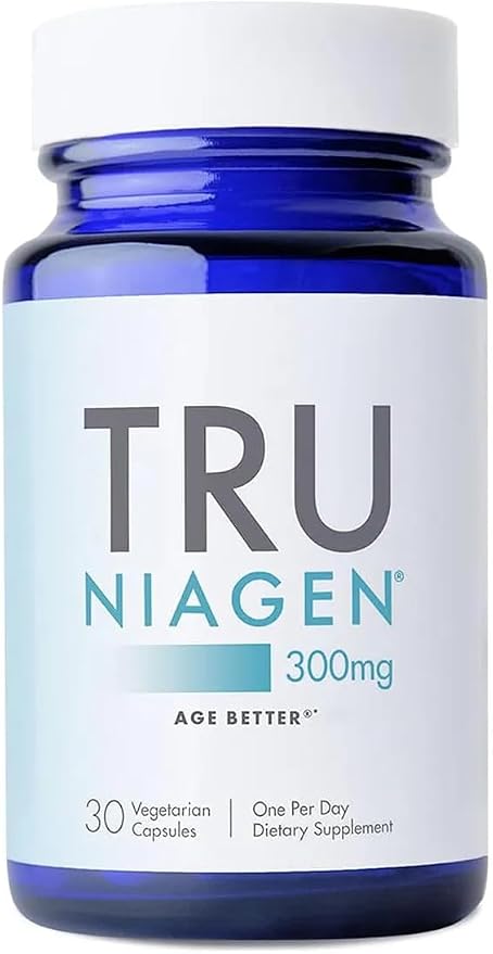 TRU NIAGEN – Nicotinamide Riboside (NR) NAD+ Supplement, 300mg, 30 Capsules