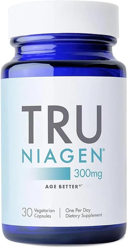 TRU NIAGEN – Nicotinamide Riboside (NR) NAD+ Supplement, 300mg, 30 Capsules