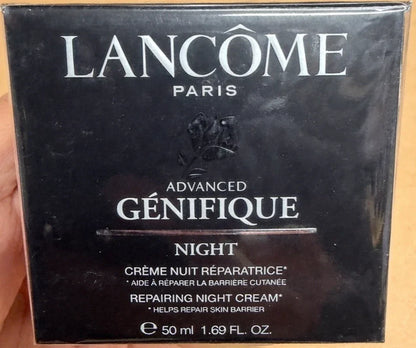 Lancome Advanced Genifique Repairing Night Cream 1.69 oz New