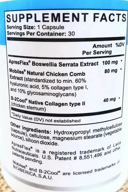 Fisico Arthrozene Natural Joint Health knee Hip pain swelling relief Arthritis