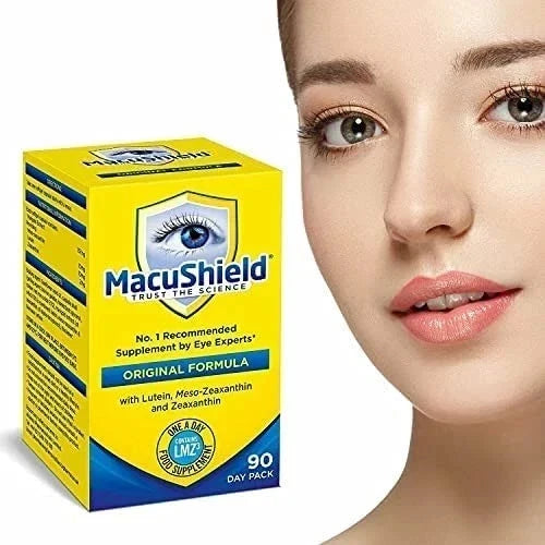 Macushield Original+ Eye Supplement 90 Capsules Supports Vision Health