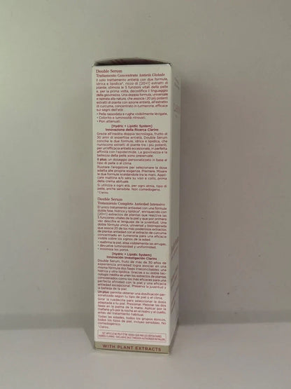 Clarins Double Serum 50ml Anti-Ageing + Lipidic System Authentic