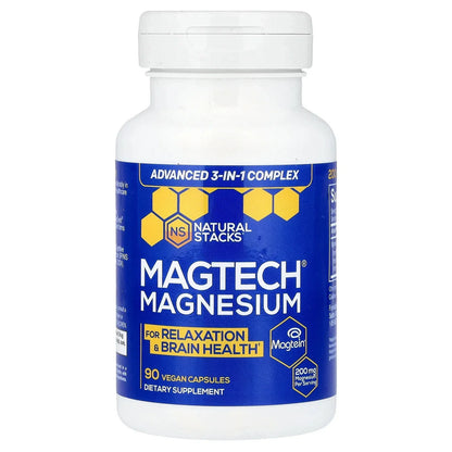MagTech®, Magnesium, 90 Vegan Capsules (66.6 mg per Capsule)