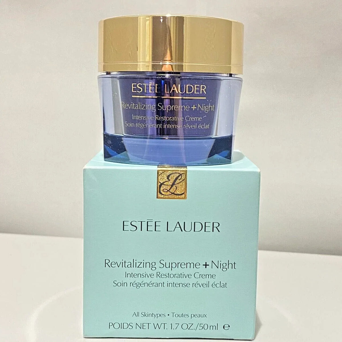 New Estee Lauder Revitalizing Supreme+Night Intensive Restorative Creme~1.7 oz