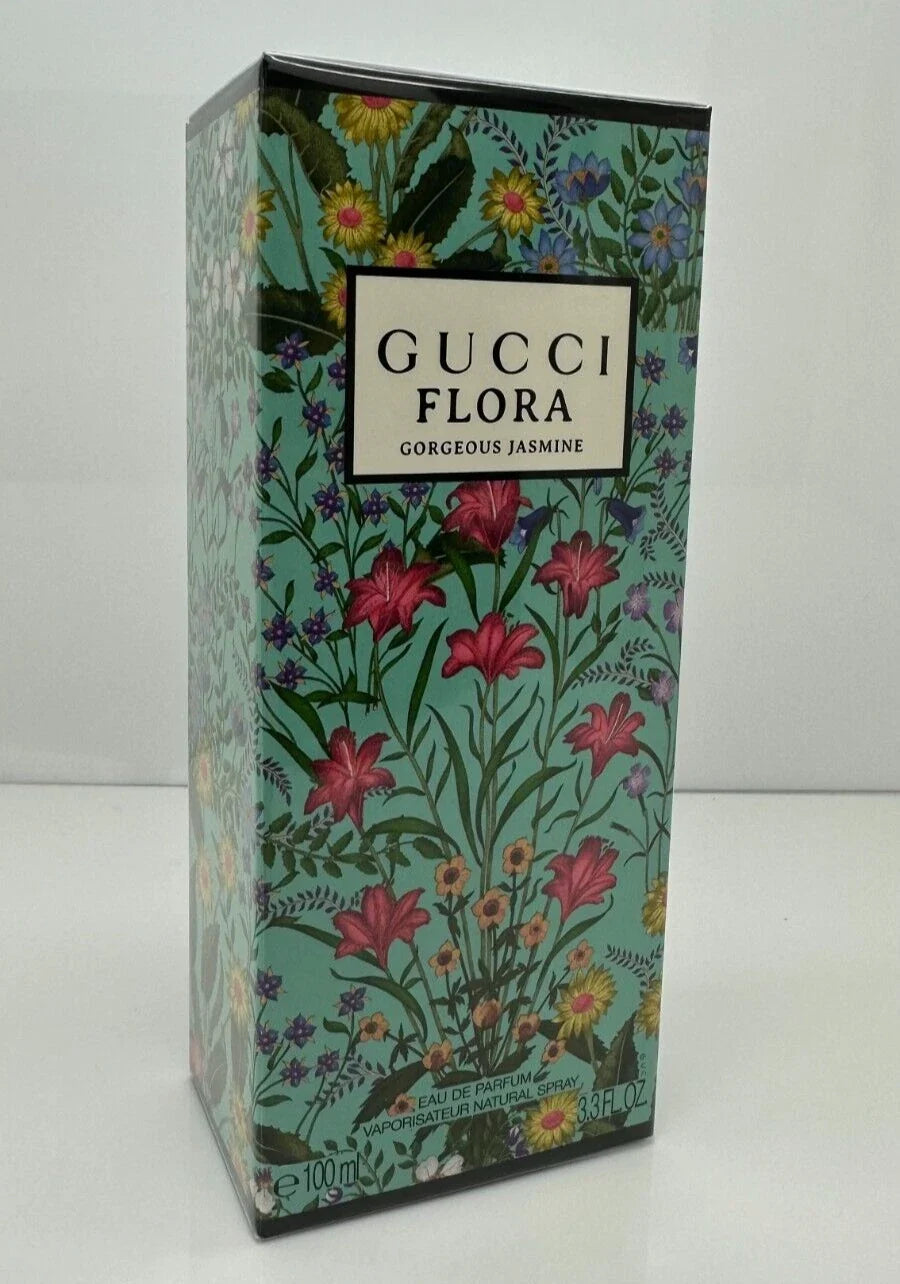Gucci Flora Gorgeous Jasmine 3.3 3.4oz 100ml Eau de Parfum EDP Spray For Women