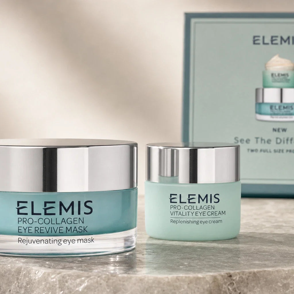Elemis Pro-Collagen Eye Revive Mask & Vitality Eye Cream 15ml Sealed Exp. 2028