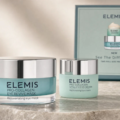 Elemis Pro-Collagen Eye Revive Mask & Vitality Eye Cream 15ml Sealed Exp. 2028