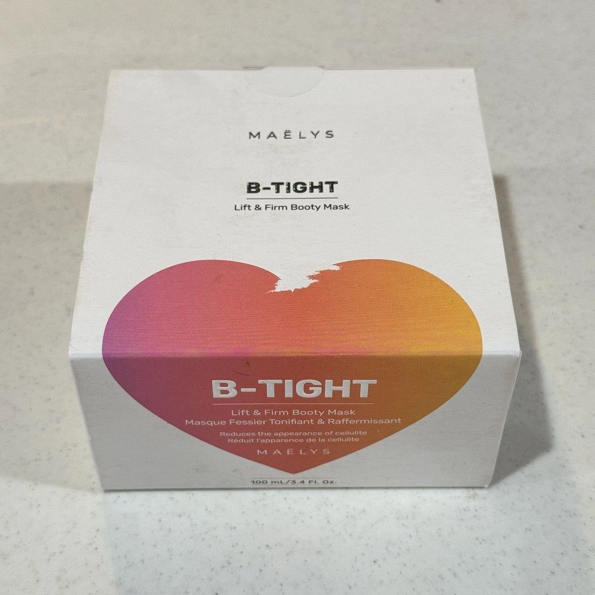 Maelys Cosmetics B-Tight Lift and Firm Booty Mask Moisturizer - 3.3 oz
