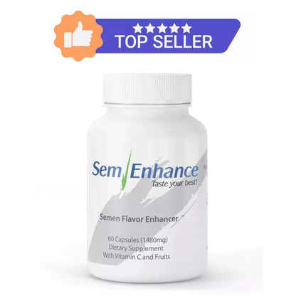 Semenhance Best Semen Flavor Enhancer 60 Capsules Natural Fruity Taste Formula