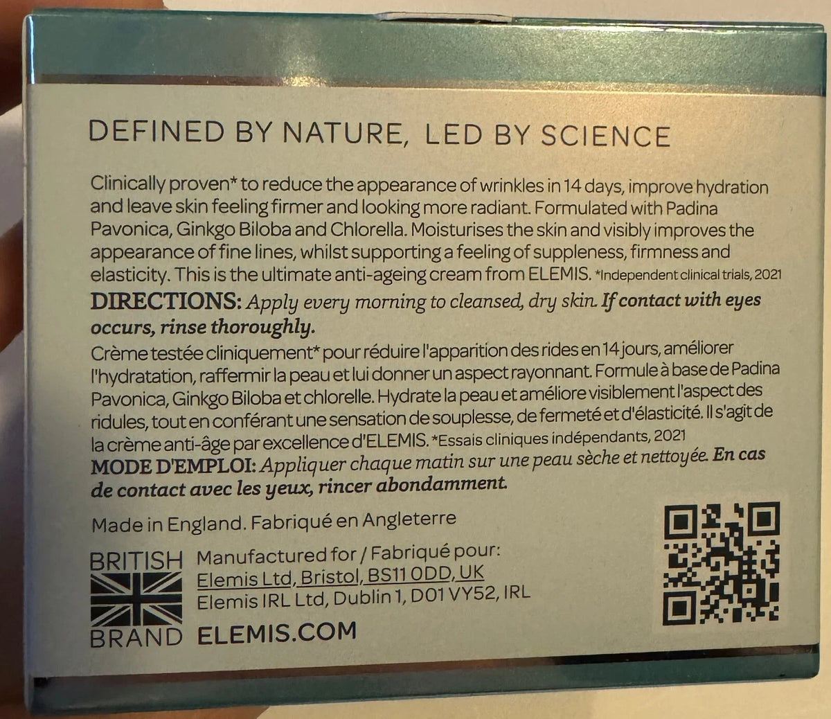 Elemis Pro-Collagen Marine Cream SPF30 50ml 50140