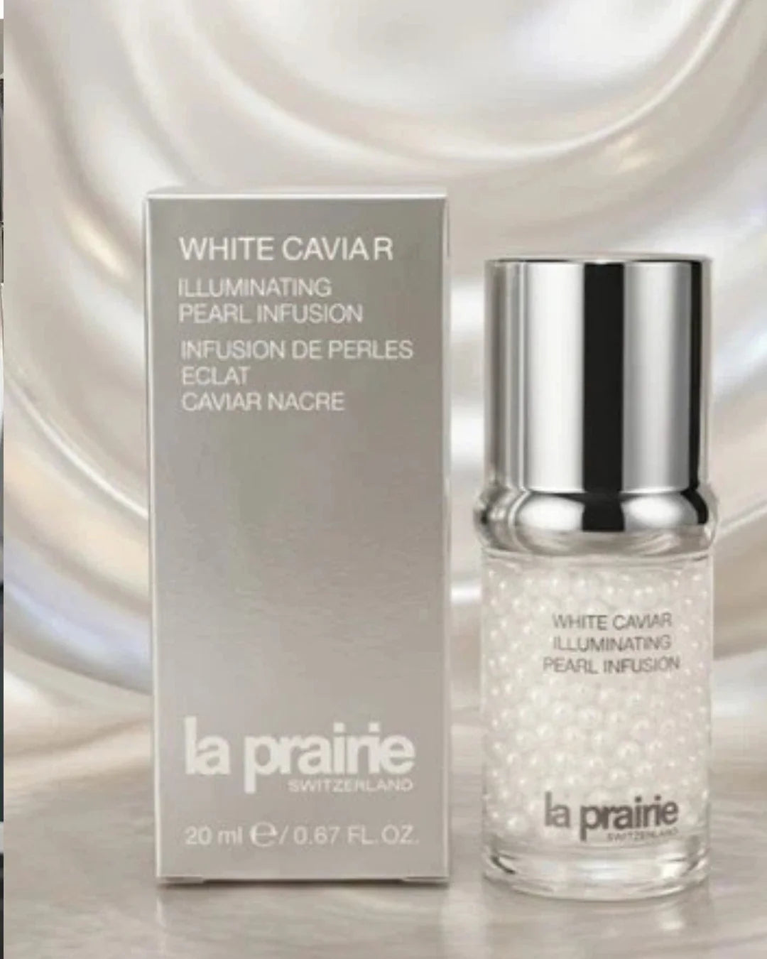 La Prairie White Caviar Illuminating Pearl Infusion 20ml New