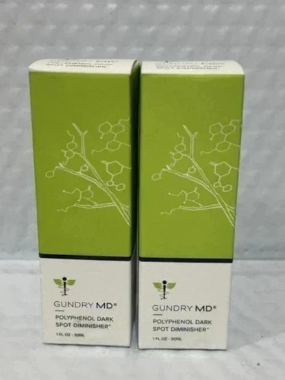 Gundry MD Polyphenol Dark Spot Diminisher Anti-Aging Serum 1oz Each