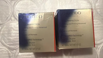 Shiseido Vital Perfection Uplifting Firming ADVANCED Cream 50ml/ 1.7oz Pack of 2