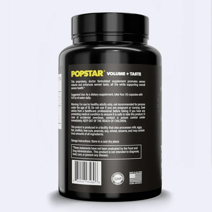 POPSTAR Semen Volume Supplement-Men's Semen Health & Fertility-Doctor Formulated