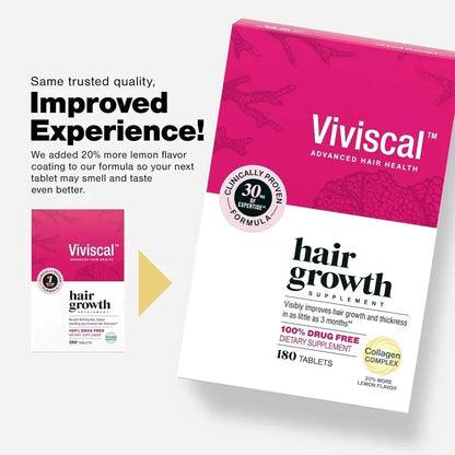 Viviscal Hair Growth Supplement for Women 180 Tablets