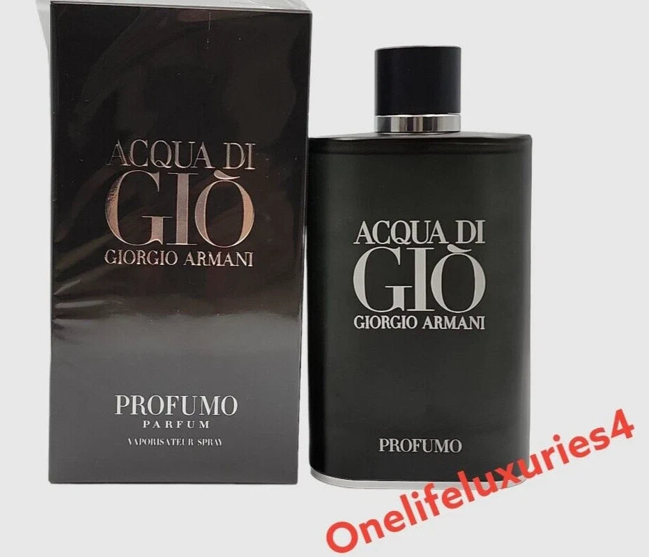 Acqua Di Gio Profumo by Giorgio Armani 6.08 oz Parfum Cologne for Men New In Box