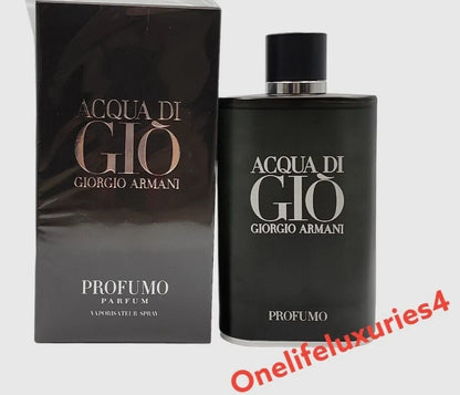 Acqua Di Gio Profumo by Giorgio Armani 6.08 oz Parfum Cologne for Men New In Box