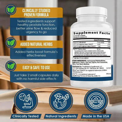 Advanced Men's Prostate Support by Ideal Prostate Plus Ultra Saw Palmetto 60 ct.
