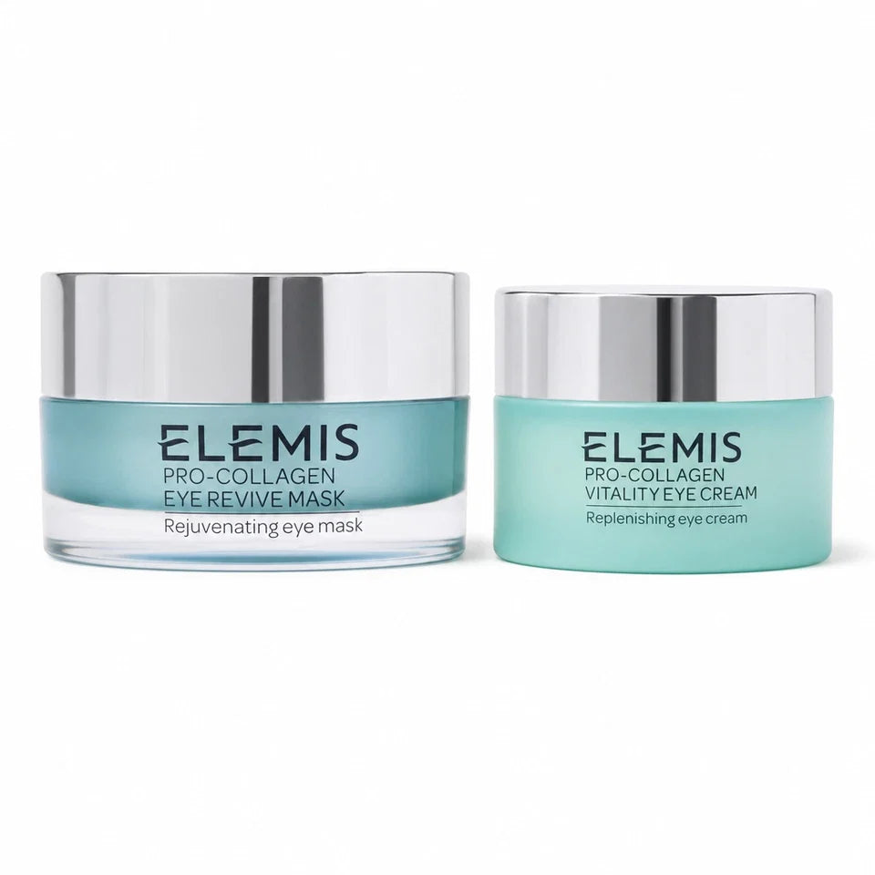 Elemis Pro-Collagen Eye Revive Mask & Vitality Eye Cream 15ml Sealed Exp. 2028