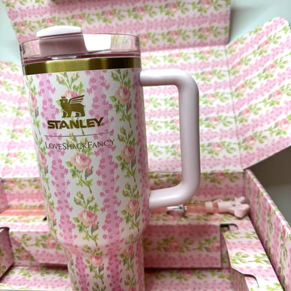 STANLEY X LOVESHACKFANCY Collaboration 2024 BLOOMING HEIRLOOM 40 oz