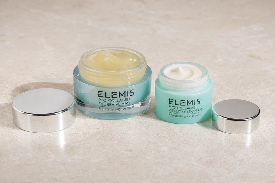 Elemis Pro-Collagen Eye Revive Mask & Vitality Eye Cream 15ml Sealed Exp. 2028
