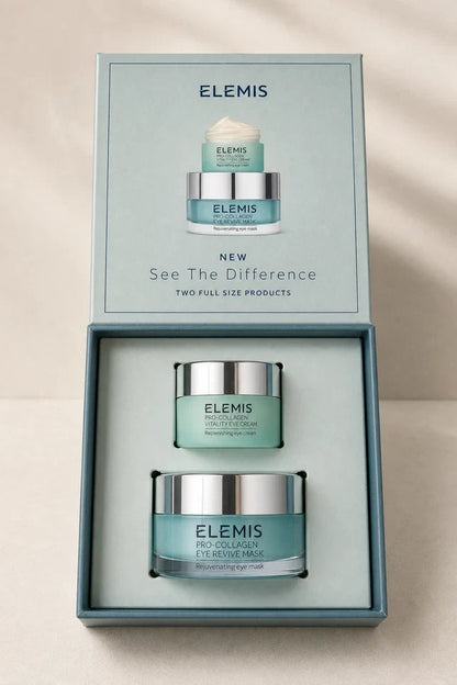 Elemis Pro-Collagen Eye Revive Mask & Vitality Eye Cream 15ml Sealed Exp. 2028