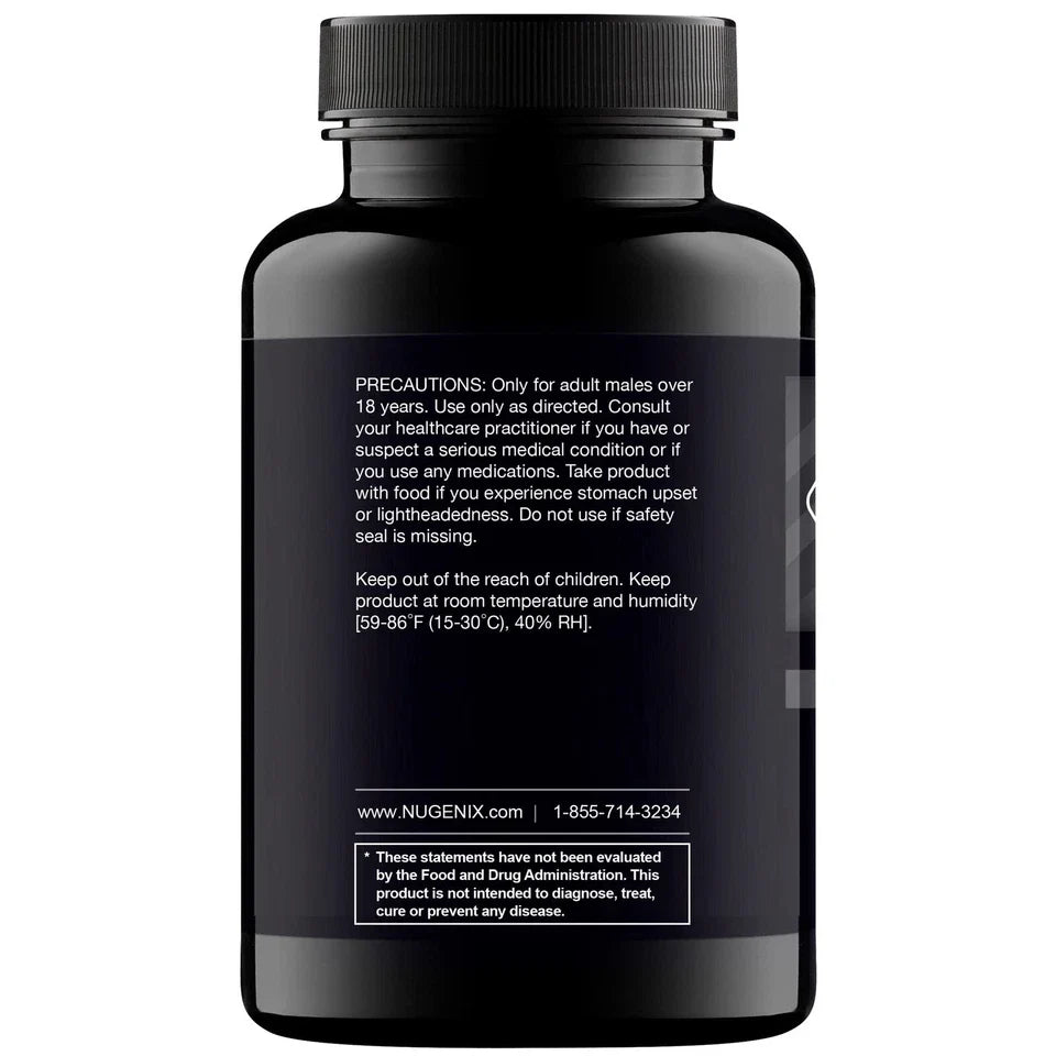 Nugenix Total-T Free And Total Testosterone Booster Supplement 90 Capsules